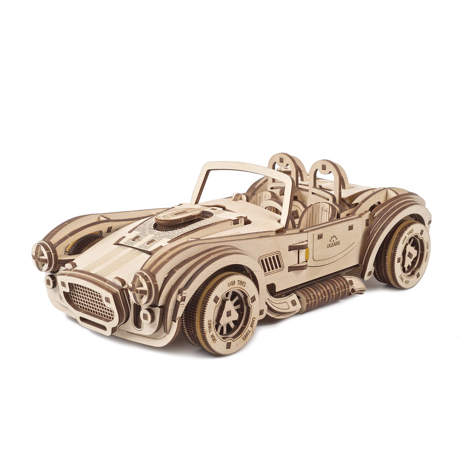 Ugears Drift Cobra Racing Car 3D Wooden Puzzle – UGEARS Canada