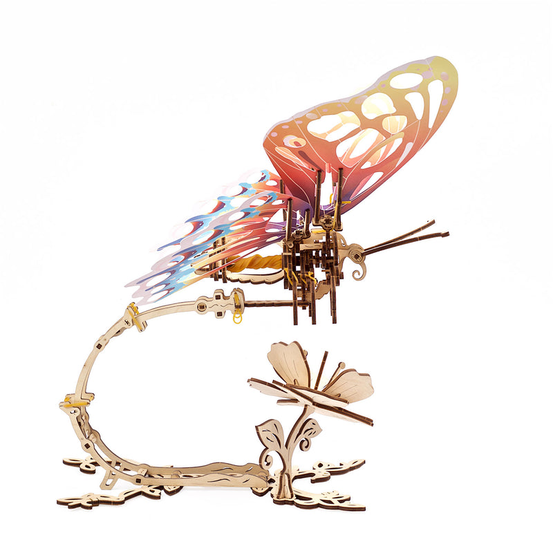 Butterfly mechanical model kit